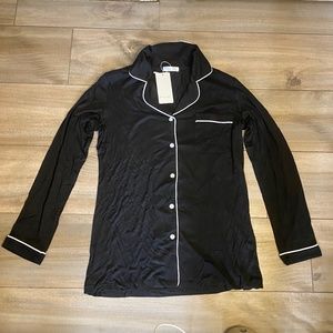 Ekouaer Pajamas Set Long Sleeve Sleepwear Women's Button Down Nightwear